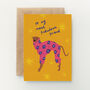 To My Most Fabulous Friend Cute Dog Galentines Card, thumbnail 3 of 3