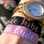 Bride Tribe Rose Gold Hen Party Wristbands, thumbnail 7 of 8