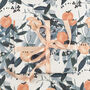 Christmas Swans And Oranges Wrapping Paper, thumbnail 1 of 3