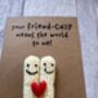 Chips Crochet Birthday Thank You Card Handmade, thumbnail 9 of 12