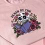 Death By Tbr Embroidered Sweatshirt, thumbnail 1 of 5