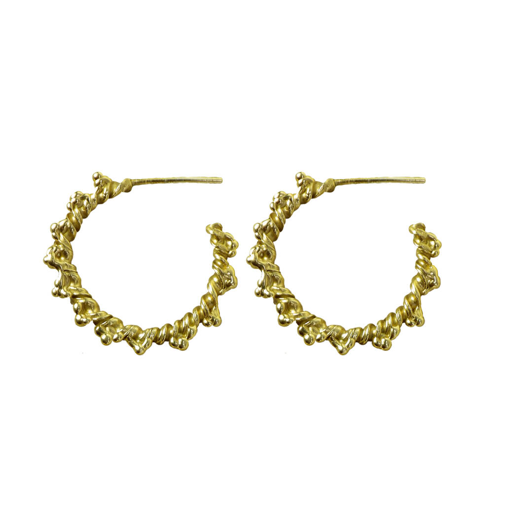 Diadem Hoop Earrings By Jupiter's Grace