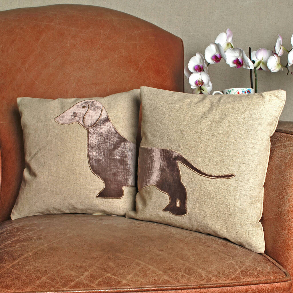 dog design cushions