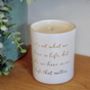 It's Not What We Have In Life Scented Candle, thumbnail 2 of 5