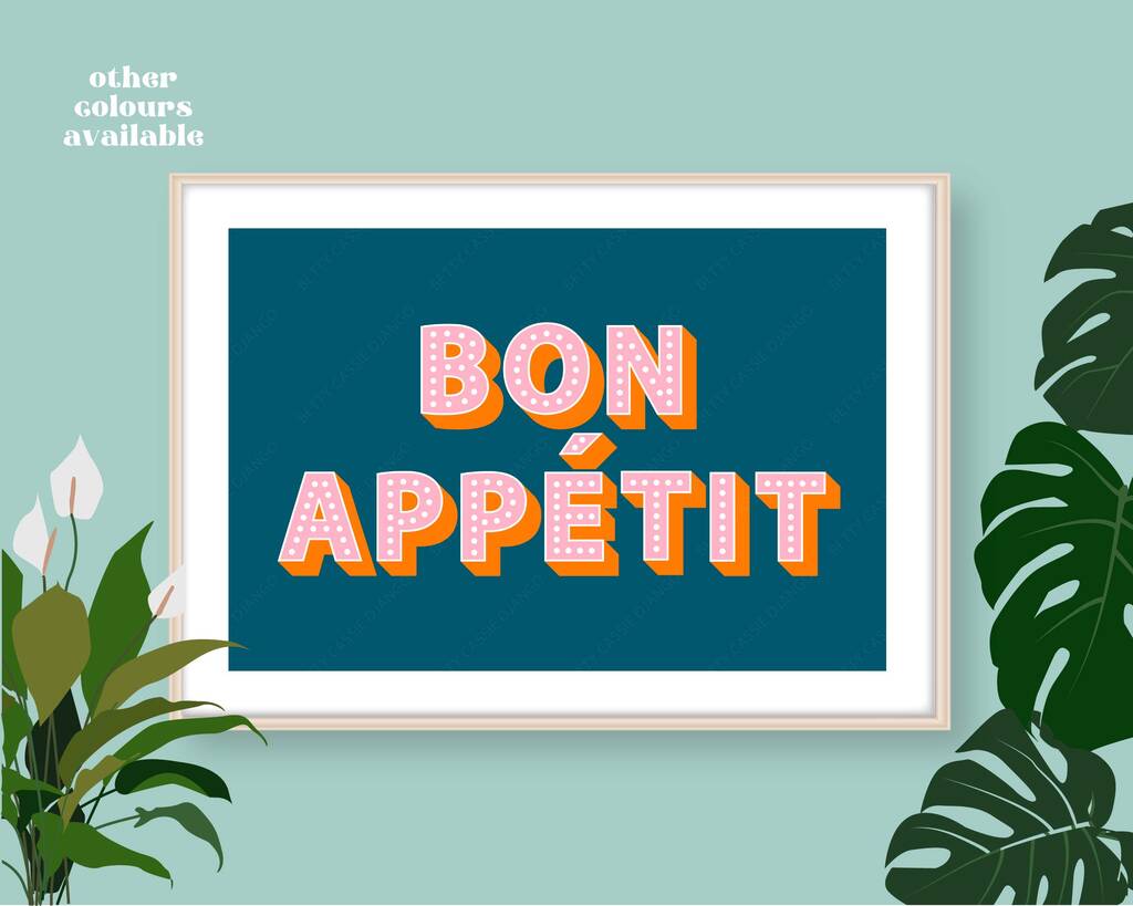 Bon Appetit Print, 1 of 8