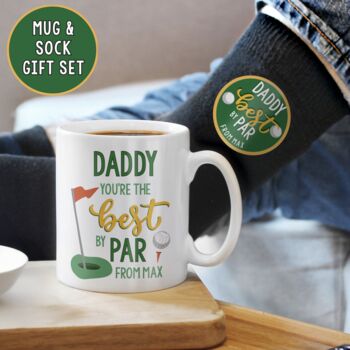 Personalised Best By Par Mug And Socks Set, 2 of 5