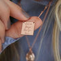 'You Are Stronger Than You Know' Tag Necklace, thumbnail 2 of 9