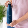 Engraved 'Gym Then Gin' Reusable Water Bottle, thumbnail 4 of 11