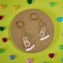 Personalised Waterside / Airedale Terrier Keychain, thumbnail 3 of 6