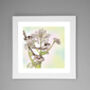 'Long Tailed Tits And Angelica' Print, thumbnail 2 of 3