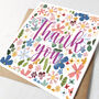 Personalised Thank You Card, thumbnail 3 of 3