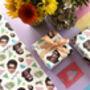 Jeff Goldblum Wrapping Paper, Funny 90s Dinosaur Wrap, thumbnail 6 of 10