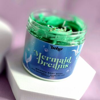 Handmade Mermaid Dreams Vegan Whipped Body Wash, 2 of 2