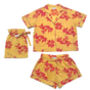 Women's Pyjamas In Organic Cotton, Cartagena Short Set, thumbnail 8 of 9