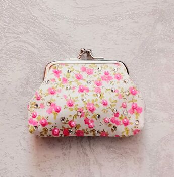 The 'Pearly' Floral Embellished Purses, 2 of 5