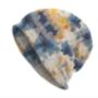 Chemo Headwear Beanie Hat Bandana Yellow Blue Flowers Super Soft, thumbnail 5 of 6