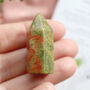 Unakite Gemstone Mini Tower, thumbnail 3 of 10