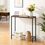 Slim Console Table For Hallway Compact Display Table, thumbnail 1 of 12