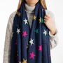 Bright Stars Winter Scarf, thumbnail 3 of 7