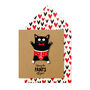 Handmade Fancy Pants Valentines Personalised Greeting Card, thumbnail 1 of 4