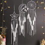 White Mystical Christmas Wall Deco Dream Catcher, thumbnail 1 of 10