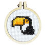 Toucan Make Me Smile! Mini Matchbox Cross Stitch Kit, thumbnail 4 of 7