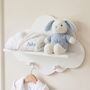 Personalised Baby Boy Bunny And Bathrobe Hamper, thumbnail 2 of 9