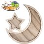 Moon Star Wooden Dessert Tray, thumbnail 4 of 7