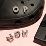 Diamante Style, Metal Croc Charm Alphabet Letters, thumbnail 3 of 7