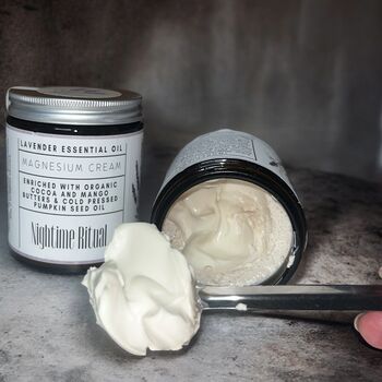 Calming Magensium Cream For Sleep Essential Oil Blend Featured In Country Living 03/26 100/150g, 10 of 10