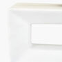White Block Ceramic Rectangular Table Lamp, thumbnail 8 of 10
