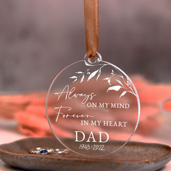 Personalised In Loving Memory Of Remembrance Ornament, 7 of 10