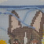 ‘Hank’ French Bulldog Pawtrait Needlepoint Canvas Kit, thumbnail 8 of 9