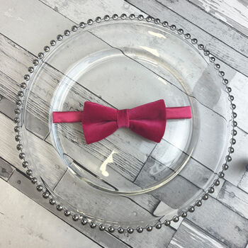Plush Velvet Bow Tie, 3 of 10
