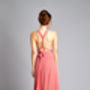 Multi Way Maxi Length Bridesmaid Dress, thumbnail 10 of 11