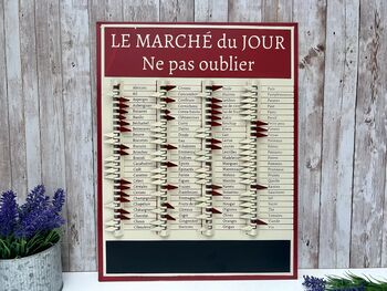 French Shopping List Pense Bete Planner Reusable Grocery Checklist, 8 of 9