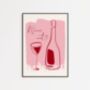 Wine Not Wall Art Print Kitchen Disco, thumbnail 1 of 6
