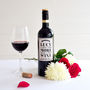 'I Love You More Than Wine' Personalised Wine, thumbnail 1 of 7
