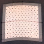 Baby Pink And Black Polka Dot Scarf, thumbnail 4 of 4