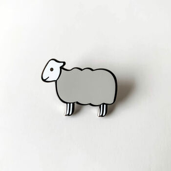 Sheep Enamel Pin, 5 of 5