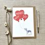 Personalised Bedlington Terrier Mother's Day Card, thumbnail 1 of 2