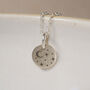 Sterling Silver Starry Night Dinky Pendant, thumbnail 1 of 2