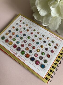 Mixed Designs 360 Colourful Round Bindi Book, 3 of 7