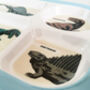 Children's Dinosaur Design Melamine Food Tray, thumbnail 4 of 6