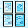 Manchester City Football Club Personalised Print, thumbnail 3 of 5