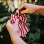 Bow Christmas Tree Decorations, thumbnail 6 of 7