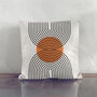 Bauhaus Retro Abstract Geometric Soft Cushion Cover, thumbnail 3 of 10