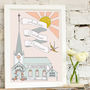 Personalised Church Christening Print Or Baptism Gift, thumbnail 2 of 6