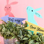 Personalised Colourful Easter Bunny Egg Hunt, thumbnail 3 of 4