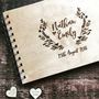 Laurel Floral Woodland Wedding Guestbook, thumbnail 2 of 6